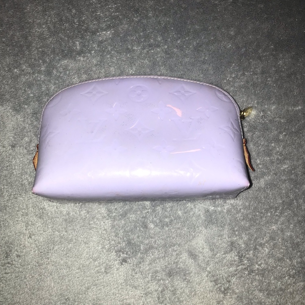 SALE Authentic Louis Vuitton cosmetic pouch vernis